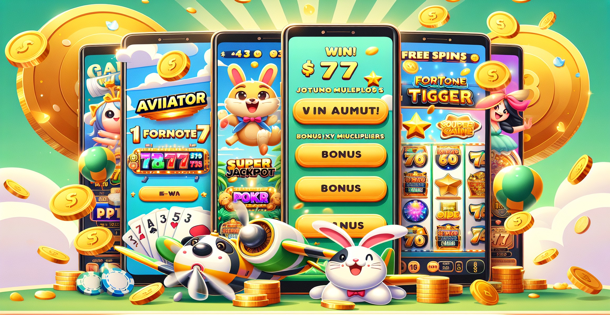 Hero image of the Aviator Game – thrilling online slot gaming